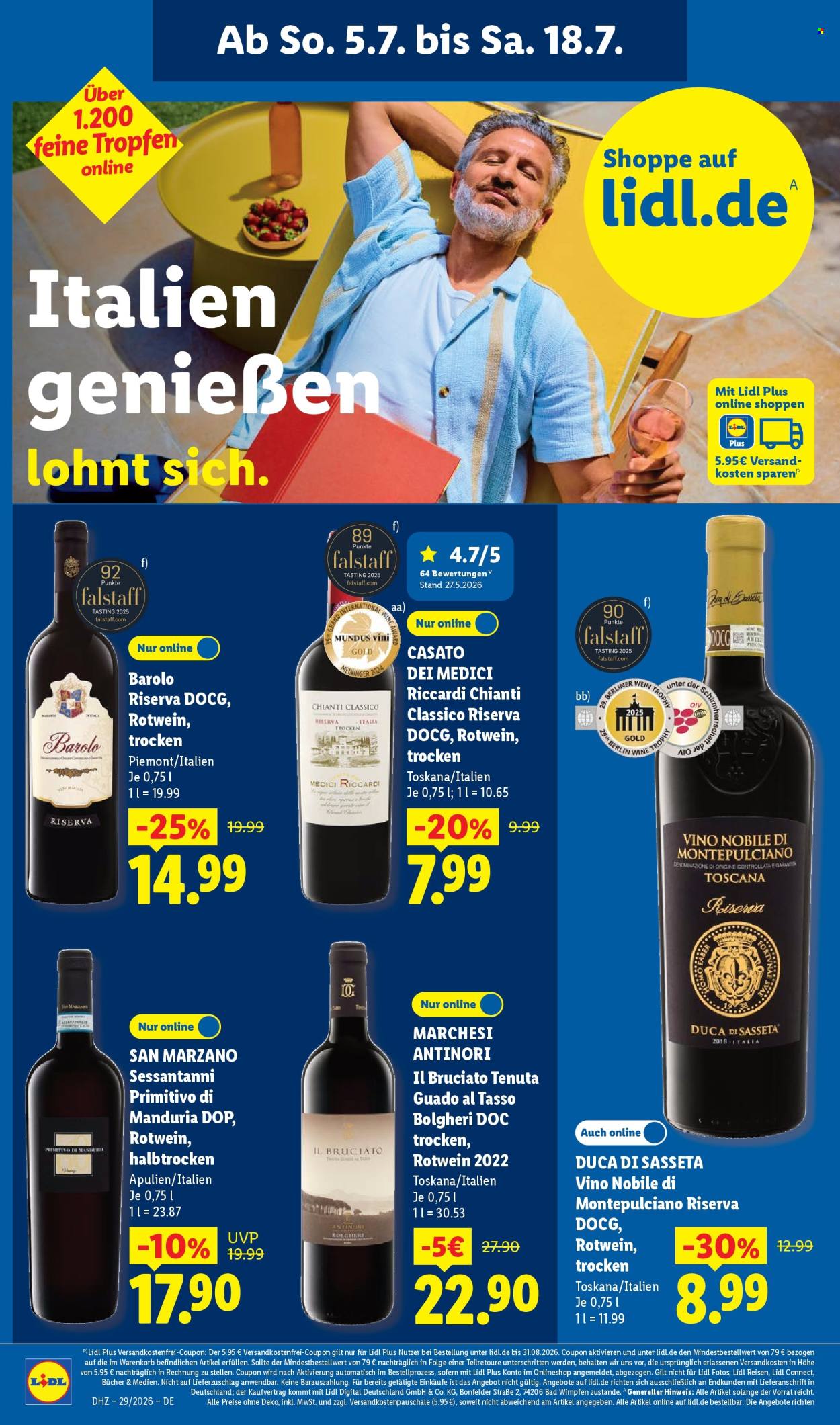 Lidl Prospekte  - 13.07.2026 - 18.07.2026. Seite 62