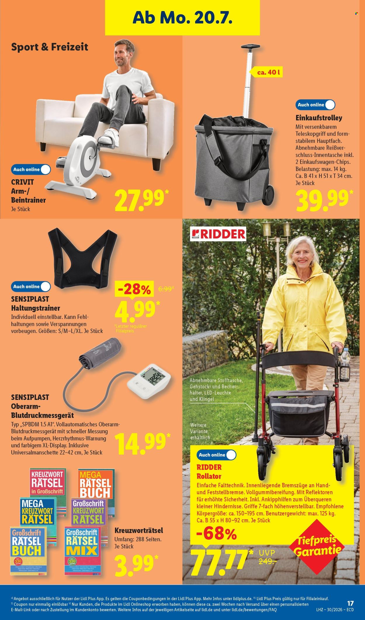 Leták Lidl - 20.7.2026 - 25.7.2026. Strana 15