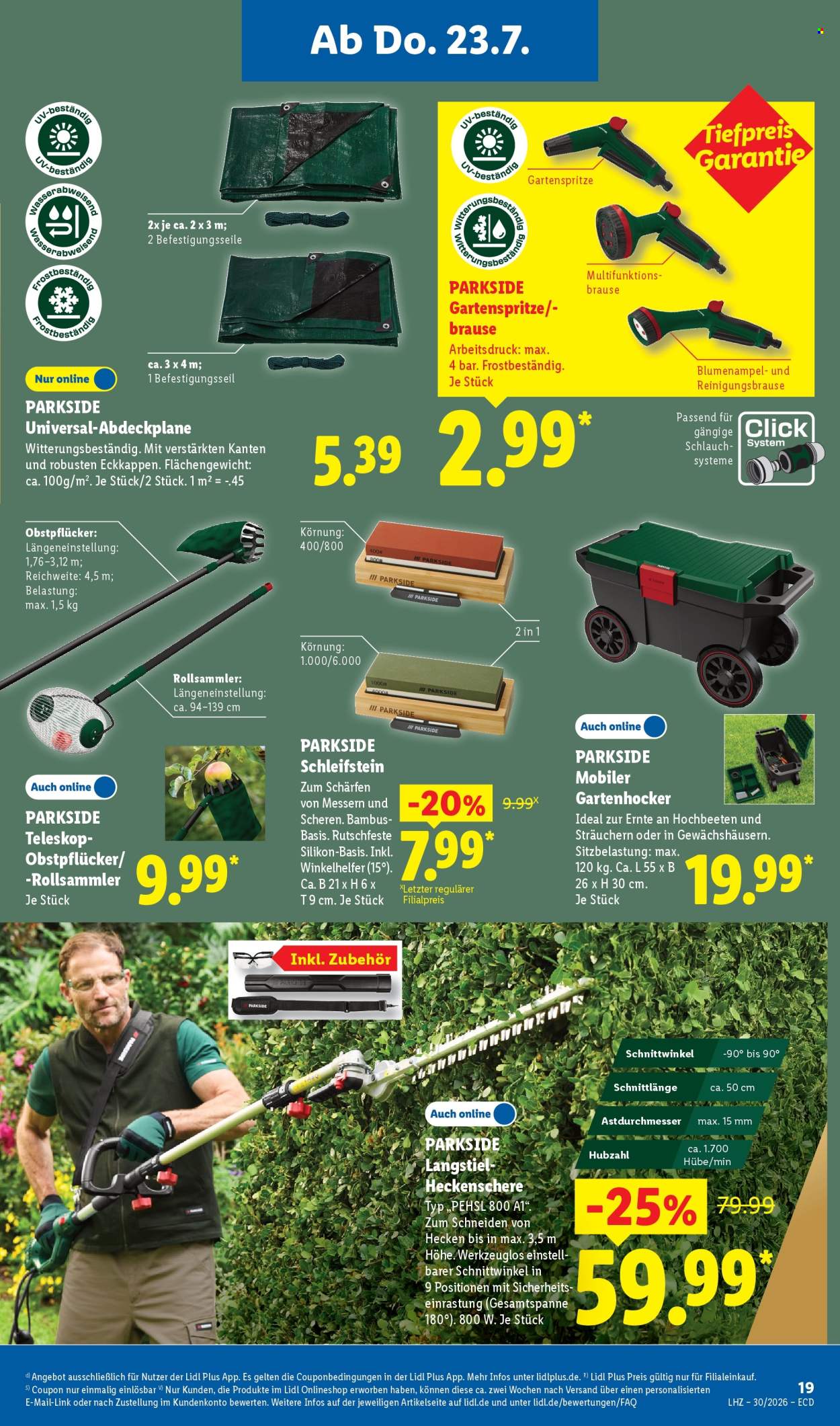 Leták Lidl - 20.7.2026 - 25.7.2026. Strana 17