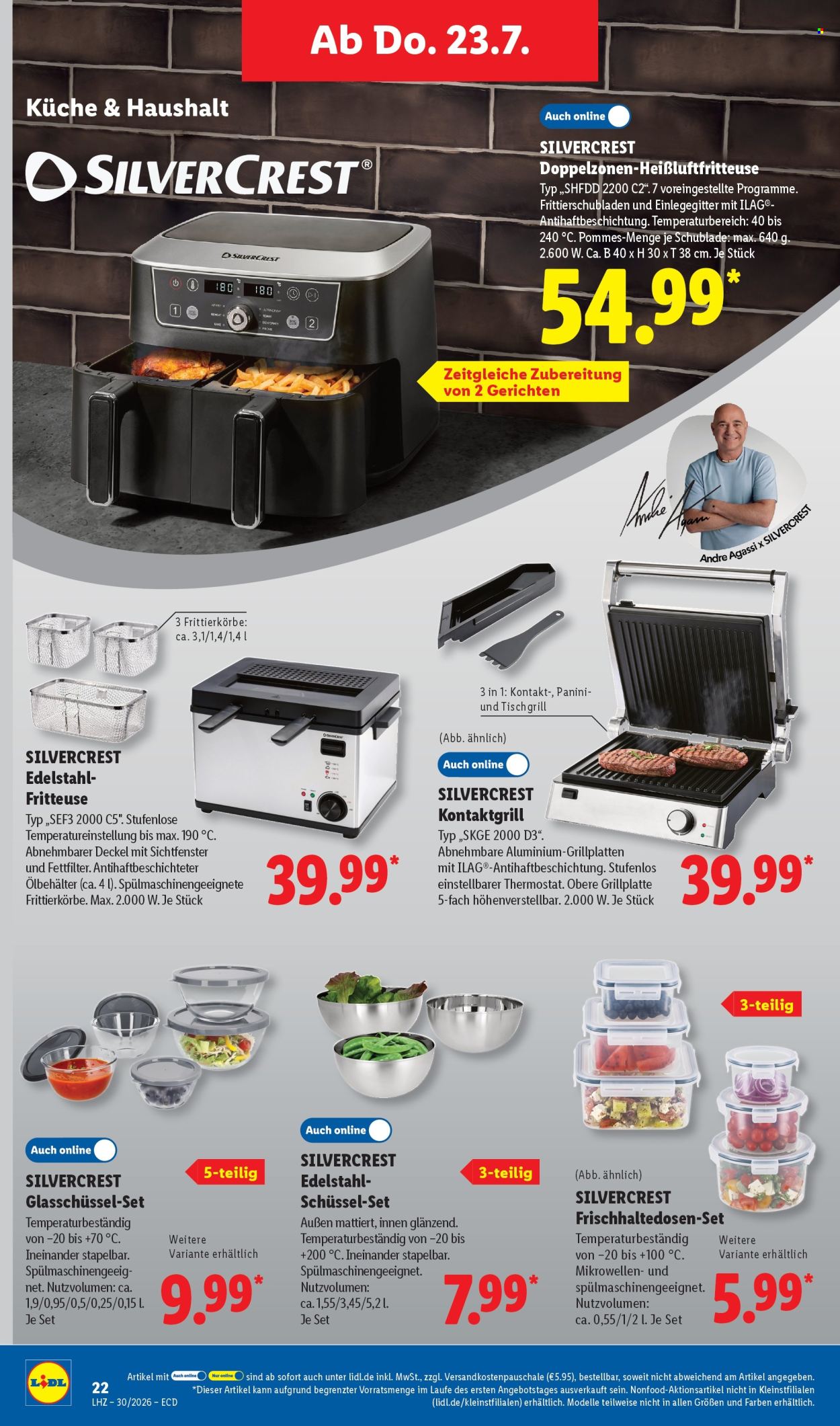Leták Lidl - 20.7.2026 - 25.7.2026. Strana 22