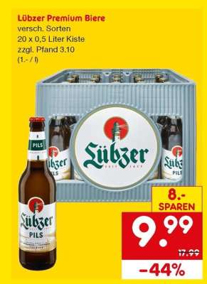 Lübzer Premium Biere