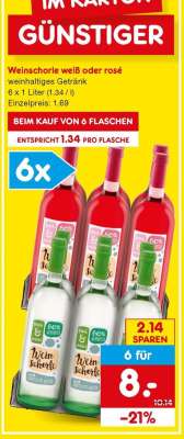 Weinschorle weiß oder rosé