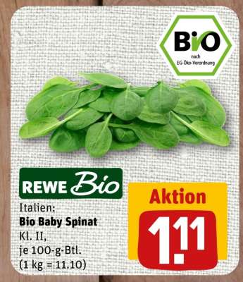 Bio Baby Spinat