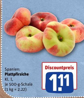Plattpfirsiche*