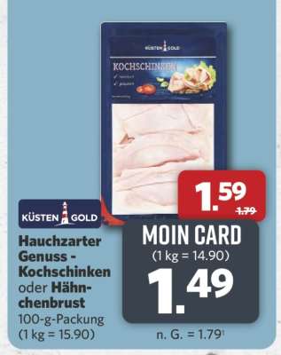 KÜSTEN GOLD Hauchzarter Genuss - Kochschinken oder Hähnchenbrust
