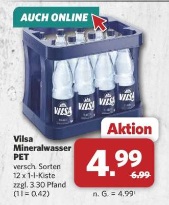 Vilsa Mineralwasser PET