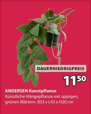 ANDERSEN Kunstpflanze