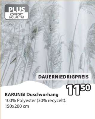 KARUNGI Duschvorhang