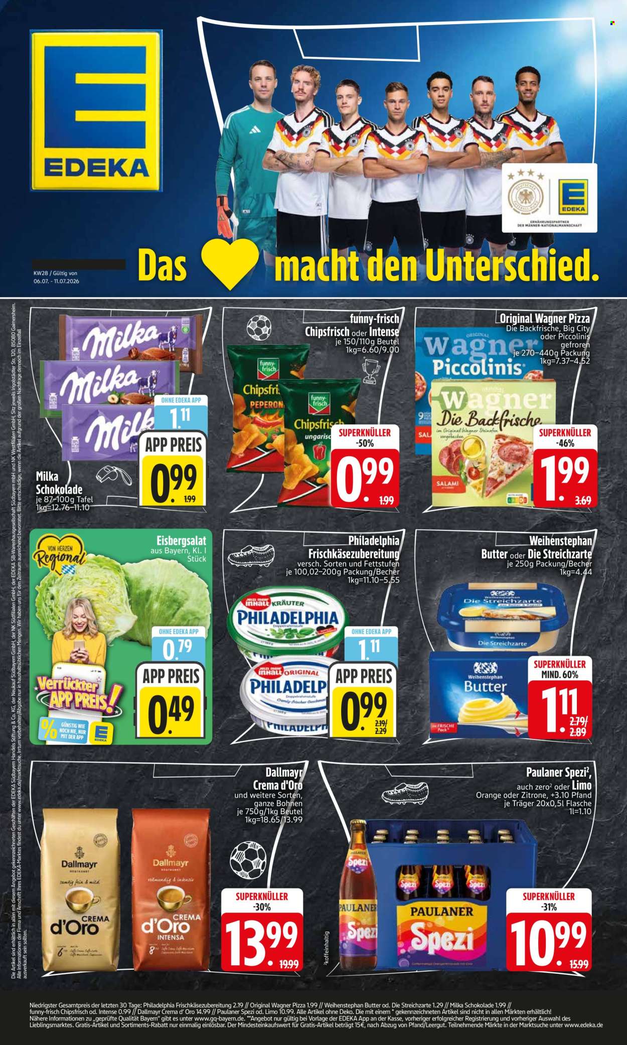 Edeka Prospekte  - 6.07.2026 - 11.07.2026. Seite 1