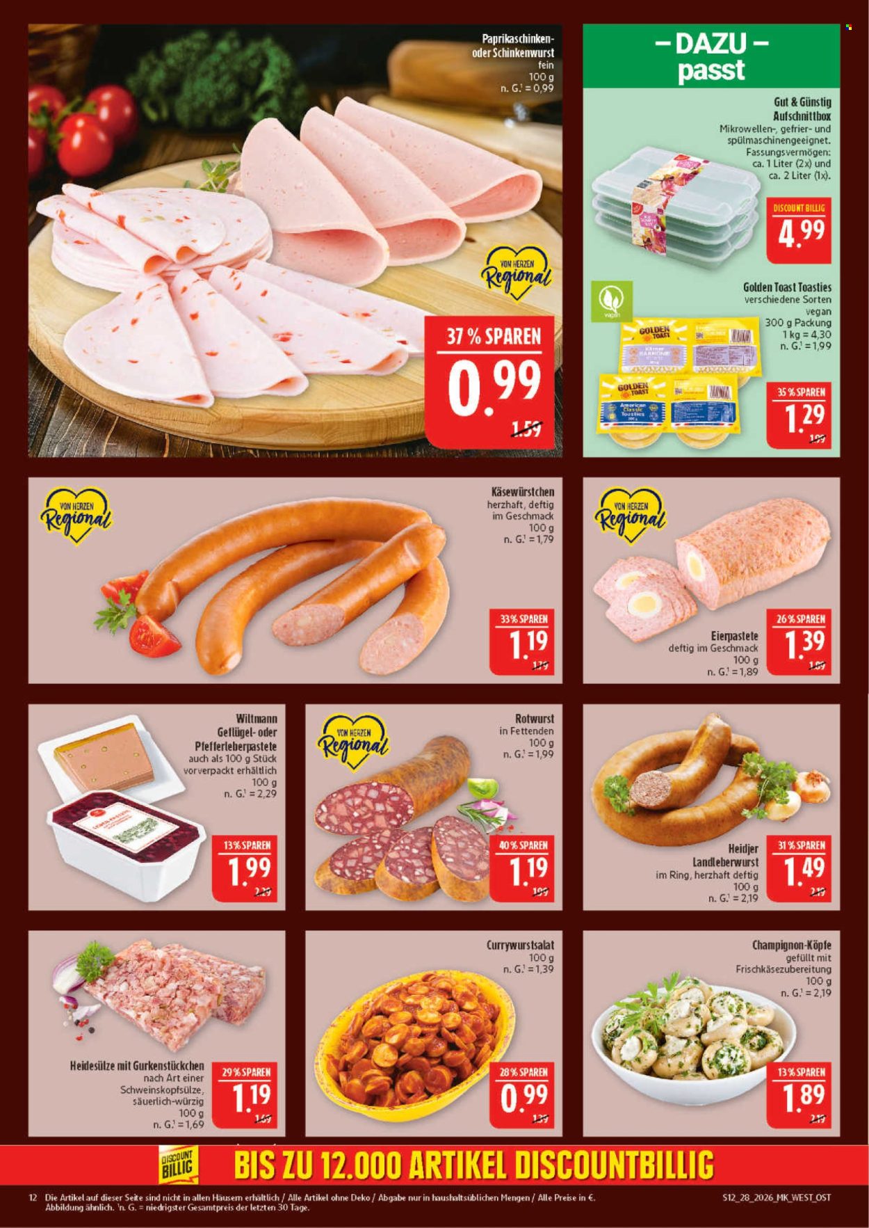 Marktkauf Prospekte  - 6.07.2026 - 11.07.2026. Seite 12