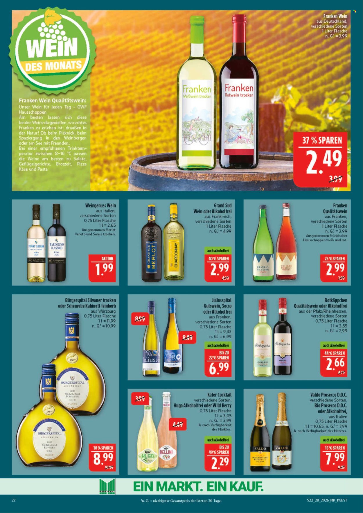 Marktkauf Prospekte  - 6.07.2026 - 11.07.2026. Seite 22