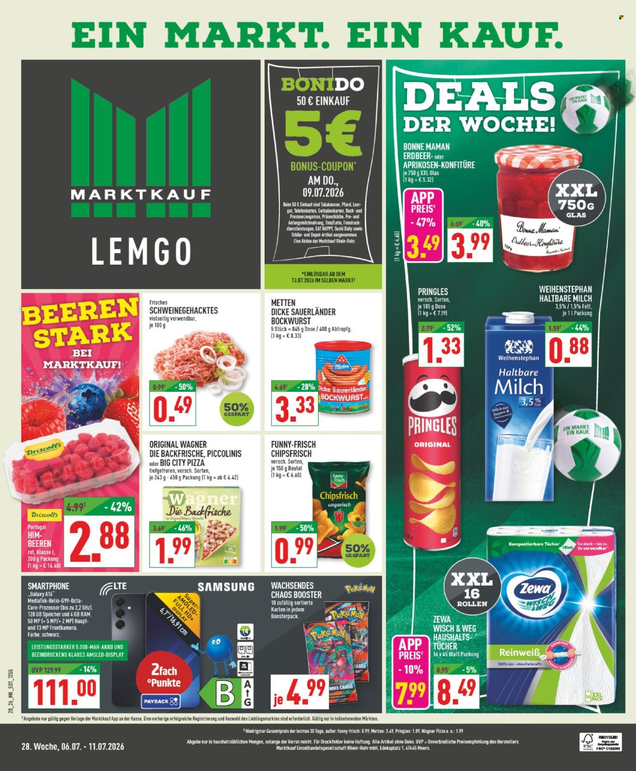 Marktkauf Prospekte  - 6.07.2026 - 11.07.2026. Seite 1