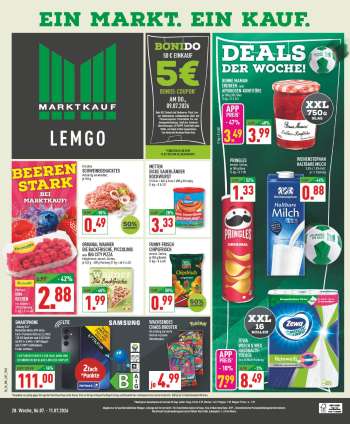 Prospekte Marktkauf - 6.07.2026 - 11.07.2026.