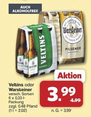 Veltins oder Warsteiner