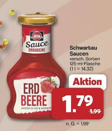 Schwartau Saucen Erdbeere