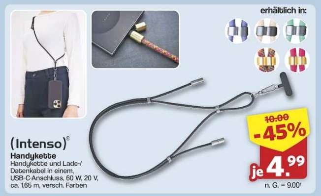 Intenso Handy Kette