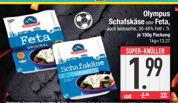 Olympus Schafskäse oder Feta