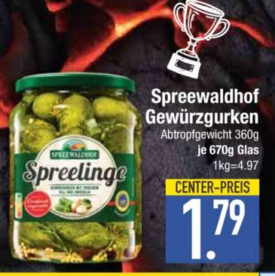 Spreewaldhof Gewürzgurken