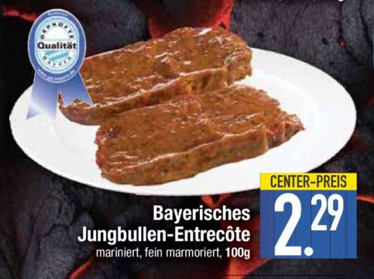 Bayerisches Jungbullen-Entrecôte