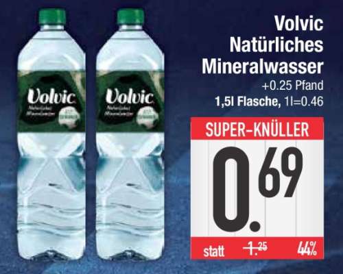Volvic Natürliches Mineralwasser