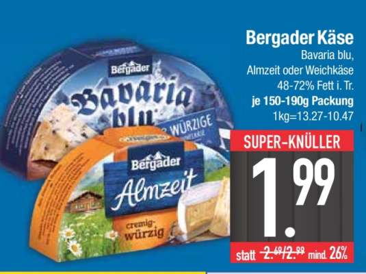 Bergader Käse