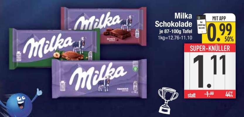 MILKA Schokolade