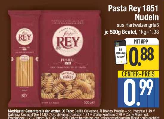 Pasta Rey 1851 Nudeln