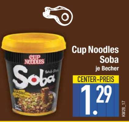 Cup Noodles Soba
