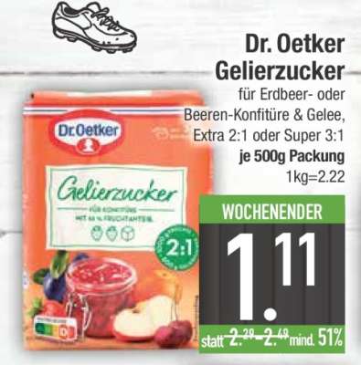 Dr. Oetker Gelierzucker