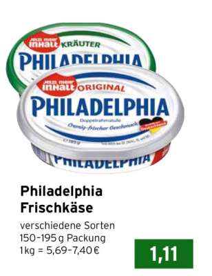 Philadelphia Frischkäse