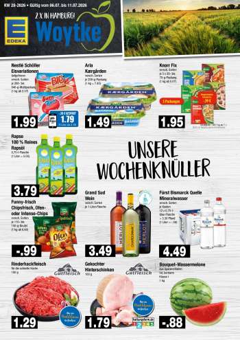 Prospekte Edeka - 6.07.2026 - 11.07.2026.