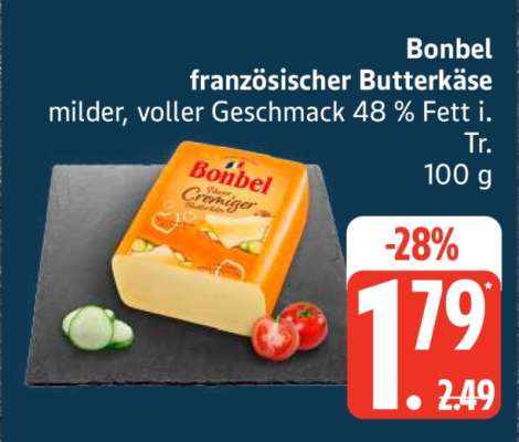 Bonbel französischer Butterkäse