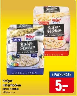 Hofgut Haferflocken