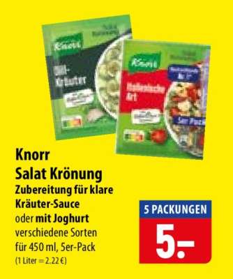Knorr Salat­ krönung