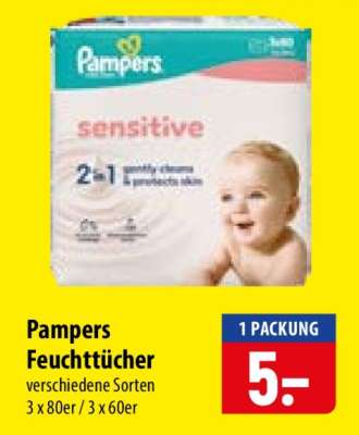 PAMPERS Feuchttücher