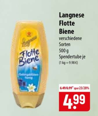Langnese Flotte Biene
