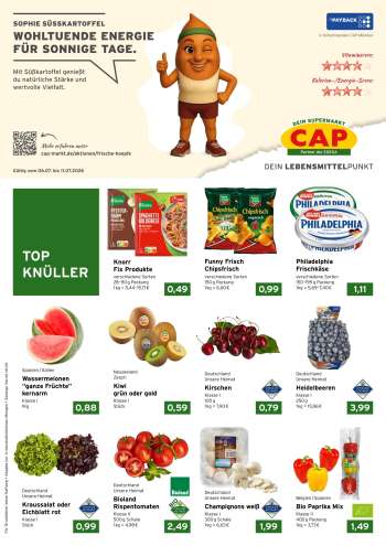 Prospekte CAP-Markt - 6.07.2026 - 11.07.2026.
