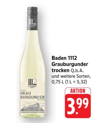 Baden 1112 Grauburgunder trocken