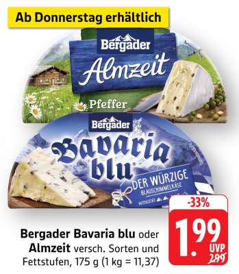 BERGADER Bavaria Blu oder Almzeit