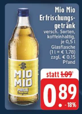 Mio Mio Erfrischungsgetränk