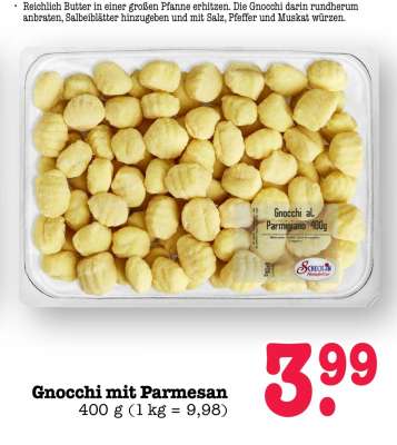 Gnocchi mit Parmesan