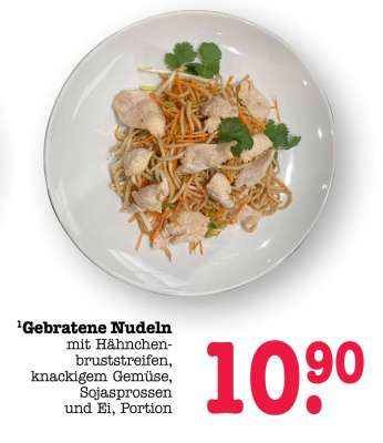 Gebratene Nudeln
