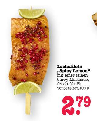 Lachsfilets Spicy Lemon