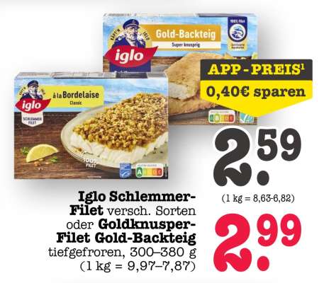 Iglo Schlemmer Filet