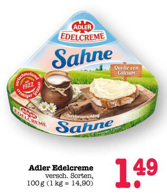 Adler Edelcreme