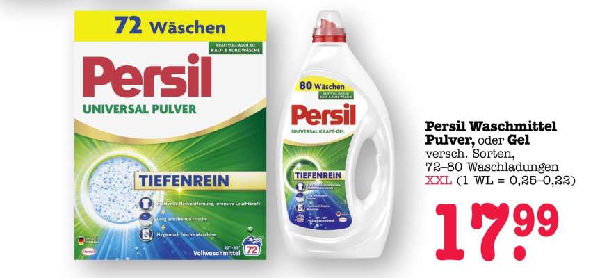 PERSIL Waschmittel