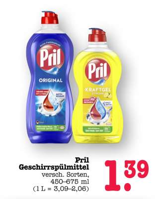 Pril Geschirrspülmittel