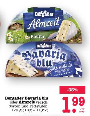 BERGADER Bavaria Blu oder Almzeit
