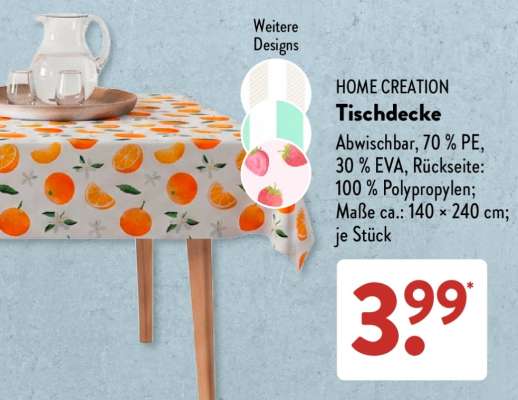 HOME CREATION Tischdecke