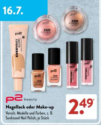 Nagellack oder Make-up
